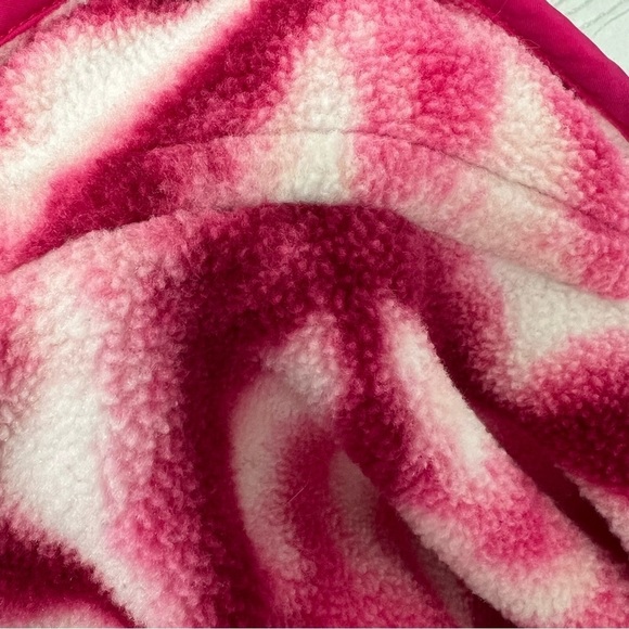 Patagonia Synchilla Tie Die Snap Pullover Pink Diamond - Picture 13 of 13